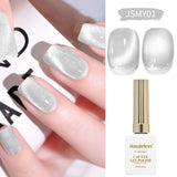 15ml Universal Silver Cat Eye Gel Polish. Glittery, Magnetic. Needs UV/LED Lamp. For Home & Salon DIY
