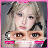Contact Lenses Color Contact Makeup Colored Pupils Black Natural Pupils Beauty 14.5mm Big Black Lenses Brown Contacts Lens