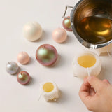 Island Pearl Candle Silicone Mold DIY Scented Candle Mould Candle Making Supplies