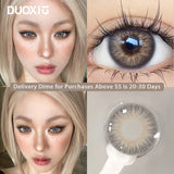 1Pair Russia Blue Color Contact Lens Pupils High Quality Cosmetic  Gray Brown Lenses Makeup Purple Eye