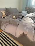 Pure Cotton Bedding Set Dormi Student Tee-Piece Suite Double-Border Design Soft Comfortable All-Season Bedding Collection