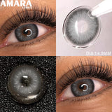 1 Pair soft Lenses Colored Contact Beauty Colored Pupils Green Contact Lenses Natural Look Lenses Women Brown Pupils