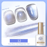 10ml Winter Water Light Cat Magnetic Gel Nail Polish Nail Supplies Vernis Semi Permanent Gel Christmas Xmas Gel
