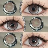 1 Pair Color Contact Lenses for Eyes Cosmetics Blue Contact Lenses Brown High Quality Natural Contact Lenses Gray Lenses