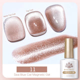10ml Winter Water Light Cat Magnetic Gel Nail Polish Nail Supplies Vernis Semi Permanent Gel Christmas Xmas Gel