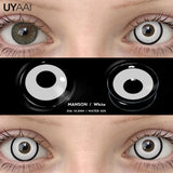 Contact Lenses Cosplay Color Contact Makeup Black Lenses Cosmetics Woman Cosplay Halloween Green Contact Lenses Red Lenses