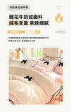 Korean Princess Style With Black Bow Lace Ruffles Pleat Milk Velvet Bedding Set Bedroom Decor Duvet Cover Bed Sheet Pillowcase