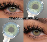 Natural Brown Lenses Eyes Colored Cosmetic Contact Lens Blue Gray Eye Lens Green Eyes Contacts Yearly  Beauty Pupils