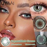 Atmosphere Essential Natural Color Contact Lenses - Bionic Pupil Design, Premium Texture, Versatile Brown/Blue/Gray