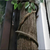 Simulated Bark Self-Adhesive Pipe Decoration DIY Bark Sticker Sewer Pipe Lamp Post Garden Home Decoration Artificial Bark