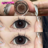 15MM Enlarge Pupils Colored Black Lenses for Eyes Brown Contact Lenses Fast Shipping High Quality Natural Look Lense