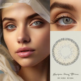 Eyes Color Contacts Colored Contact Lenses Lens Small Pupil Beauty Prescription Myopia Daily 14.2mm 2Pcs Half Year
