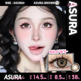 1pair Colored Contact Lenses for Big Eyes Blue Beauty Pupils Gray Eye Lenses Brown Eye Contacts fashion Green Lenses