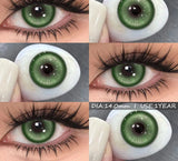 2Pcs Cosplay Contact Lenses Blue Anime Eye Lenses Halloween Red Makeup Beauty Pupils Purple Colored Eye Contacts Yearly