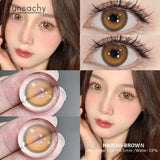2pcs Colored Contact Lenses for Eyes Cosmetic Blue Lenses Gray Lenses Green Eye Natural Lenses Fashion Lenses Beauty