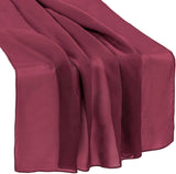 Beautiful Soft Chiffon Table Runner Tablecloth Wedding Bridal Party Home Decor Chair Sash Party Decoration Banquet Supplies 1pc