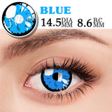 Anime Color Contact Lenses Purple Lenses Red Lenses Pink Len