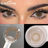 1 Pair Colorful Contact Lenses for Eyes Grey Contact Lenses High Quality Natural Brown Contact Lenses Blue Eye Lens