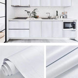 PVC Waterproof Self Adhesive Wallpaper Wall in Rolls Furniture Vinyl Decor Film Wood Grain Stickers For Kitchen Wall Home Decor