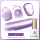 10ml Winter Water Light Cat Magnetic Gel Nail Polish Nail Supplies Vernis Semi Permanent Gel Christmas Xmas Gel