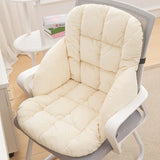 Winter Office Chair Cushion Plush Seat Pad Soft Warm Hip Pad Student Thickened Backrest Floor Seat Cushion