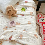 2025 new cool summer cool summer cold summer quilt ice silk air conditioner quilt adult single double cool silk thin quilt