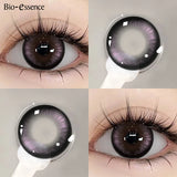 Contact Lenses Natural Brown Colored Pupils Cosmetic Grey Lenses Green Lens Yearly for Daily Party