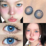 Color Contact Lenses for Eyes Korean Lens Blue Color Lens Brown Big Eye Contacts Lenses Pink Lenses Purple Lenses