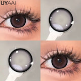 Color Contact Lenses Black Lens For Eye Cosmetic Woman accesories Blue Eyes Contact Makeup Beauty Colorcon Water Light
