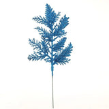 Blue Artificial Flowers Christmas Tree Decoration Glitter Star Light Berries Snowflakes Bow for Home Decor New Year Ornaments