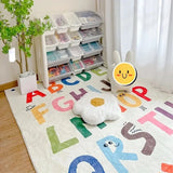 Carpet for Living Room Cartoon Large Area Children's Bedroom Cloakroom Plush Mat Home Decoration IG Coffee Tables Rug