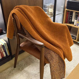New Designer Sunflower Class A Autumn and Winter Half-edge Fleece Knitted Blanket Sofa Office Nap Blanket