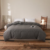 New Quality Brushed Single Duvet Cover Skin-friendly and Breathable Striped Checkered Quilt Cover