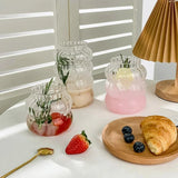 Creative Ins Glass Cup Heat-resistant Tumbler Transparent Tea Juice Milk Coffee Mug Home Water Glasses Cocktail Beer Glasses