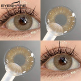 New Color Contact Lenses for Eyes Natural Blue Eye Lenses Cosmetic Green Contacts Yearly Brown Eyes Lens Gray Lenses