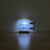 Glowing Mini Fridge Magnets Light Box Coffee Beer Illuminated Home Decor Accessories Japanese Underground Iron Family Rosen