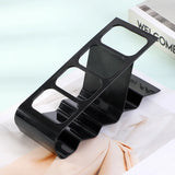 Multifunctional Compartment Storage Rack Plastic Remote Control Storage Rack Home Desktop Coffee Table Storage Rack