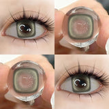 6 Months Wear Myopia Colored Lenses Power Pussy Control Grey Soft Contacts Cosplay Eye Makeup Cosmetic