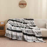 INS Nordic Sofa Blanket Multifunctional Cover Throw Blanket Air Conditioning Sofa Cover Knitted Blanket 150x200cm Home Textiles