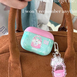 2024 New Korea Popular Cartoon Cute Funny Pink Dog Cover TPU Case For Airpods Pro 2 Airpods 1 2 3 Pro 3nd Wireless Earphone Case