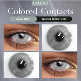 Color Contact Lenses Yearly Disposable Prescription Small Pupils Natural Eyes Colored Contacts For Daily Makeup