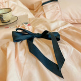 100% Cotton Korean Princess Style Three-layer Ruffles Bow Bedding Set Duvet Cover Bed Skirt Bedspread Pillowcases Wedding Gifts