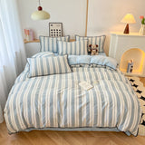Winter Duvet Cover Set Quilt Set Ins Style  A-Class 100% All Cotton Milk Velvet Cotton Velvet for Autumn Winter Soft and Warm