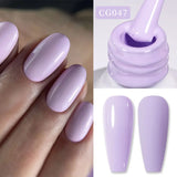 10ml Purple Red Series Gel Nail Polish Winter Dark Purple Nail Art Varnish Semi Permanent Soak Off UV LED Gel