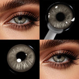 Colored Contact Lenses Lalens Glacier Green Gray Honey Brown Color Contacts Eye Lens Eyes Half Year 2Pcs