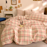 New All-cotton Class A Striped Washed Cotton Quilt Cover Skin-friendly and Comfortable Bedding Covers 160X210 220X240