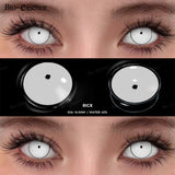 1 Pair Hallowee Contact Lenses for Eyes Cosplay Lenses Anime Lenses Anime Accessories Lenses Black Lenses Pink Lens