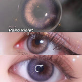 1pair Yashiro Nene Cosplay Colored Contact Lenses 12months