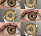 1Pair Gray Colorcon Contact Lenses for Eyes Beautiful Lenses Cosmetic Brown Pupils Blue Lens Green Eyes Contacts Yearly