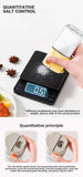 Quantitative Spice Jar Sealed Moisture-proof Salt and Pepper Shakers Push-type Kitchen Spice Jar Kitchen Accessories